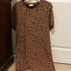 Leopard dress